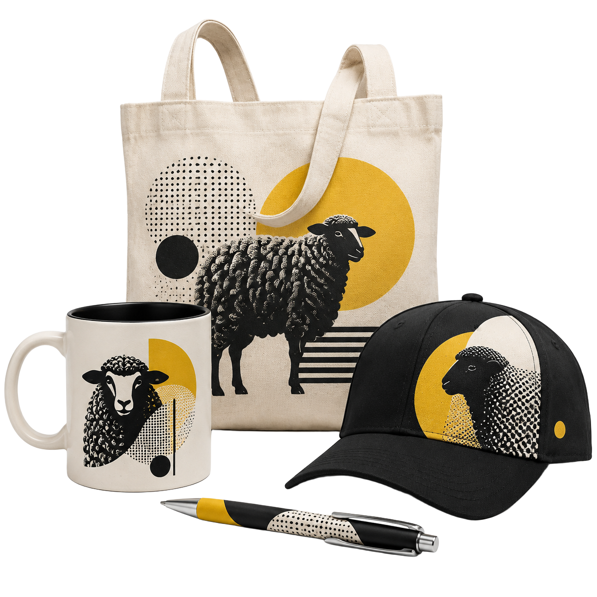 Black Sheep Print feliratozott reklámajándékok